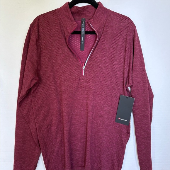 Lululemon Athletica Metal Vent Tech Midweight 1/2 Zip Size Large NWT - Picture 3 of 6